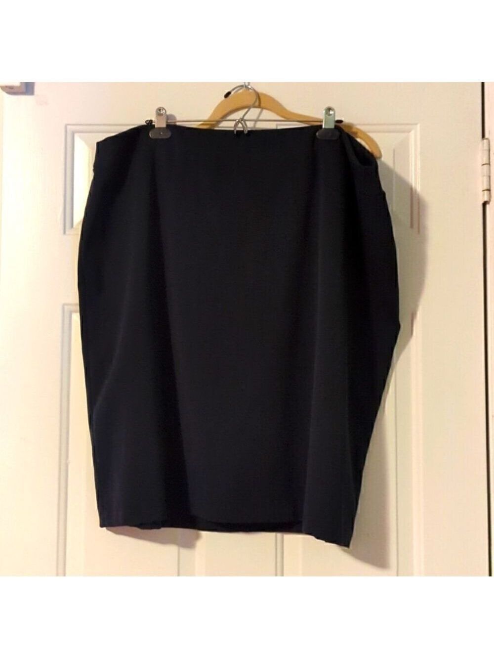 Junee Me Navy Blue Skirt Plus Size 20 Knee Length NWT